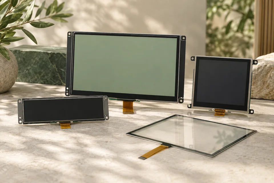 Displays, Touch Panels & Monitors
