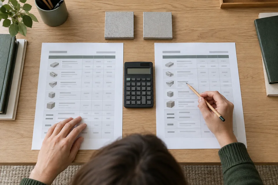 How to compare supplier quotations